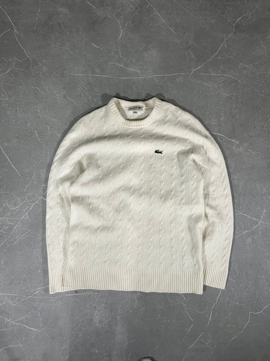 Lacoste / Knit-Sweater / Pasha Style / Beige / S/M