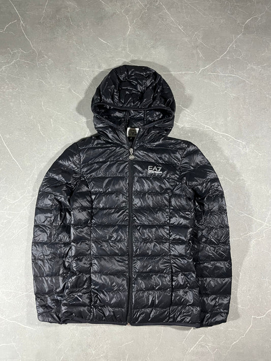 Ea7 / Übergangsjacke / Slim fit / Schwarz / Shinny / S