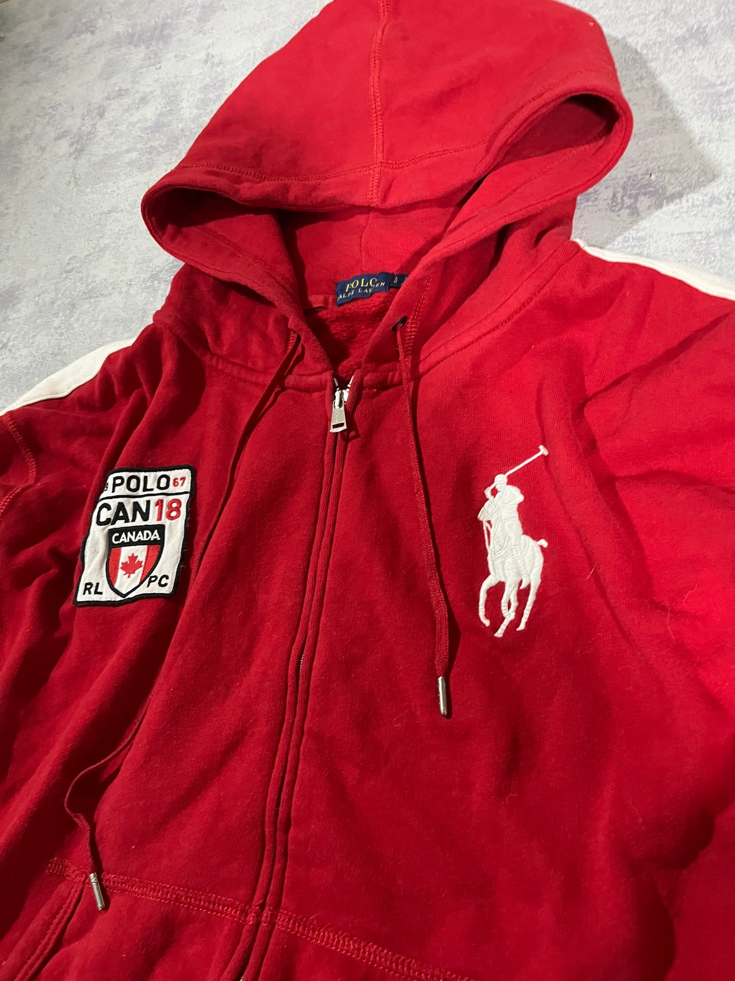 Ralph Lauren Big Pony Canada Zipper