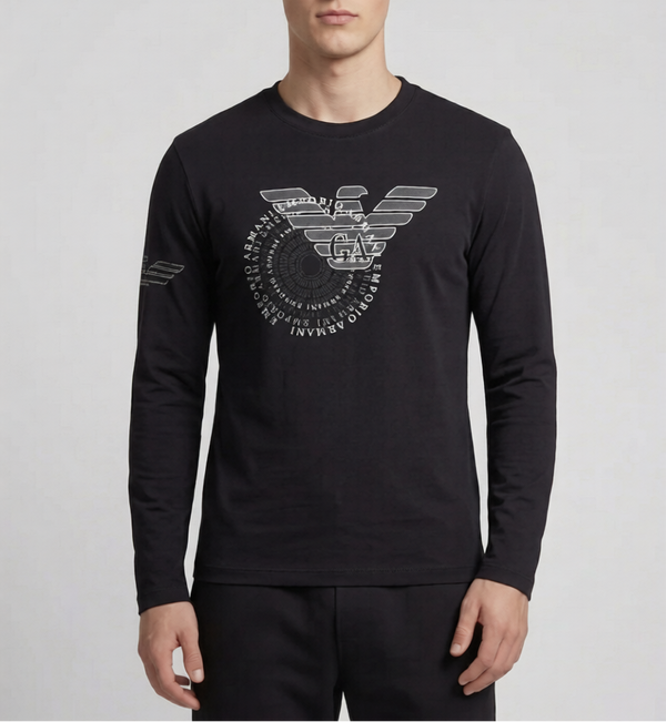 Emporio Armani / Longsleeve / Big print / S/M