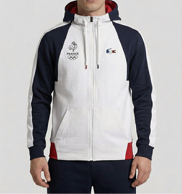 Lacoste / France Collab / Weiß / S/M
