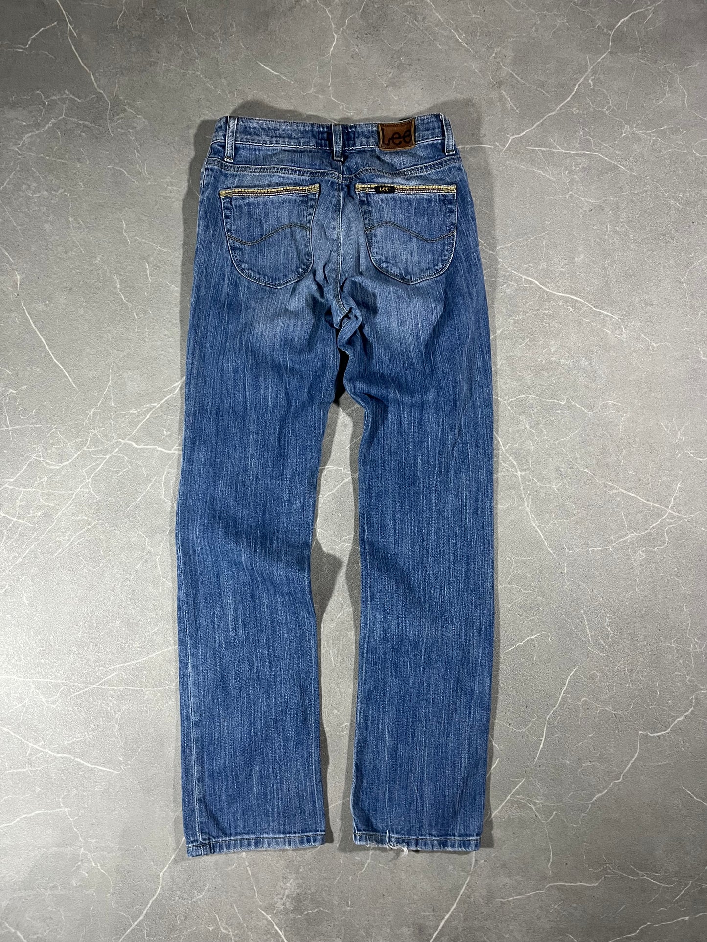 Lee Bootcut / Blue Denim / Low Waist Jeans (S)
