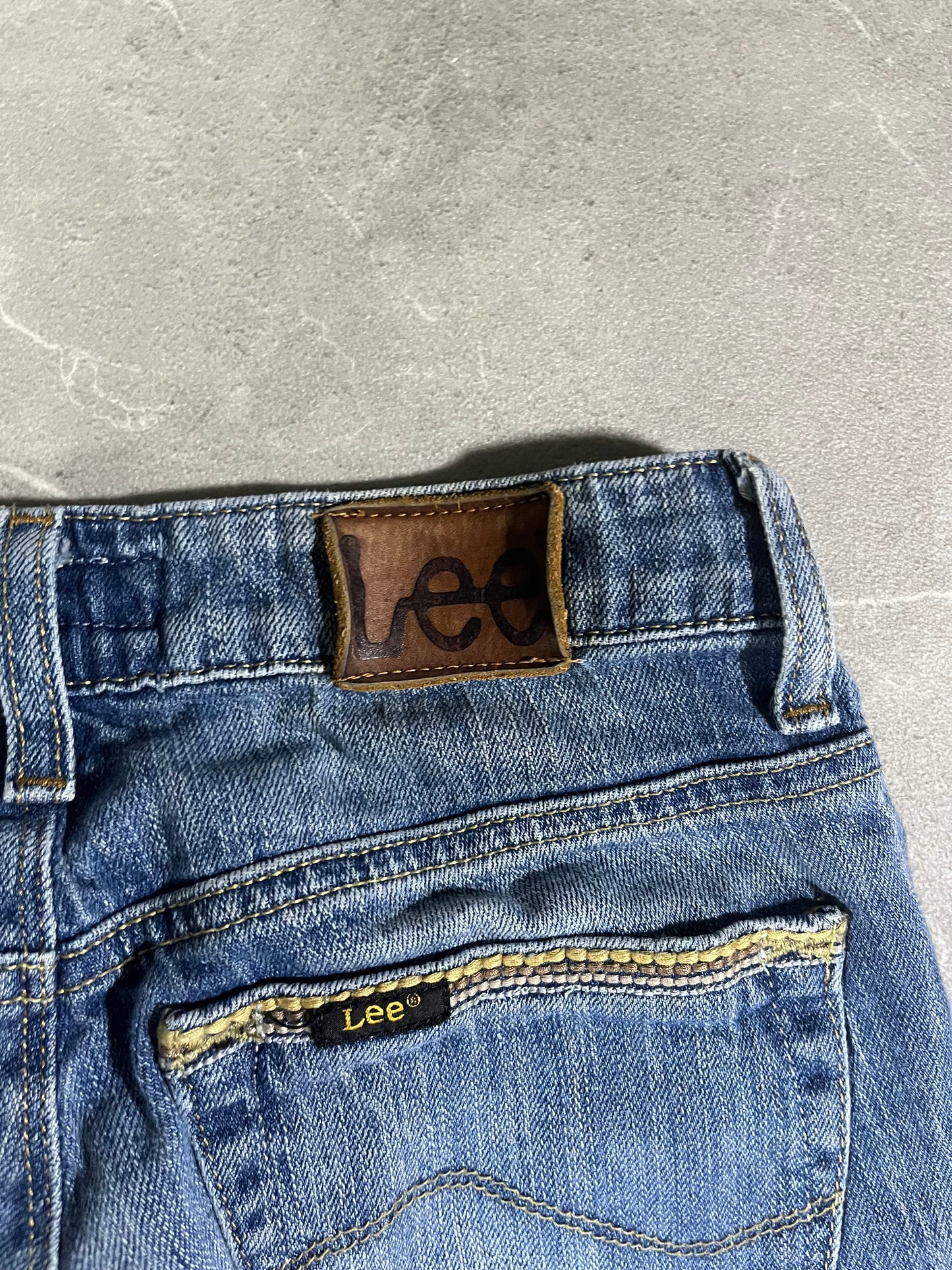Lee Bootcut / Blue Denim / Low Waist Jeans (S)