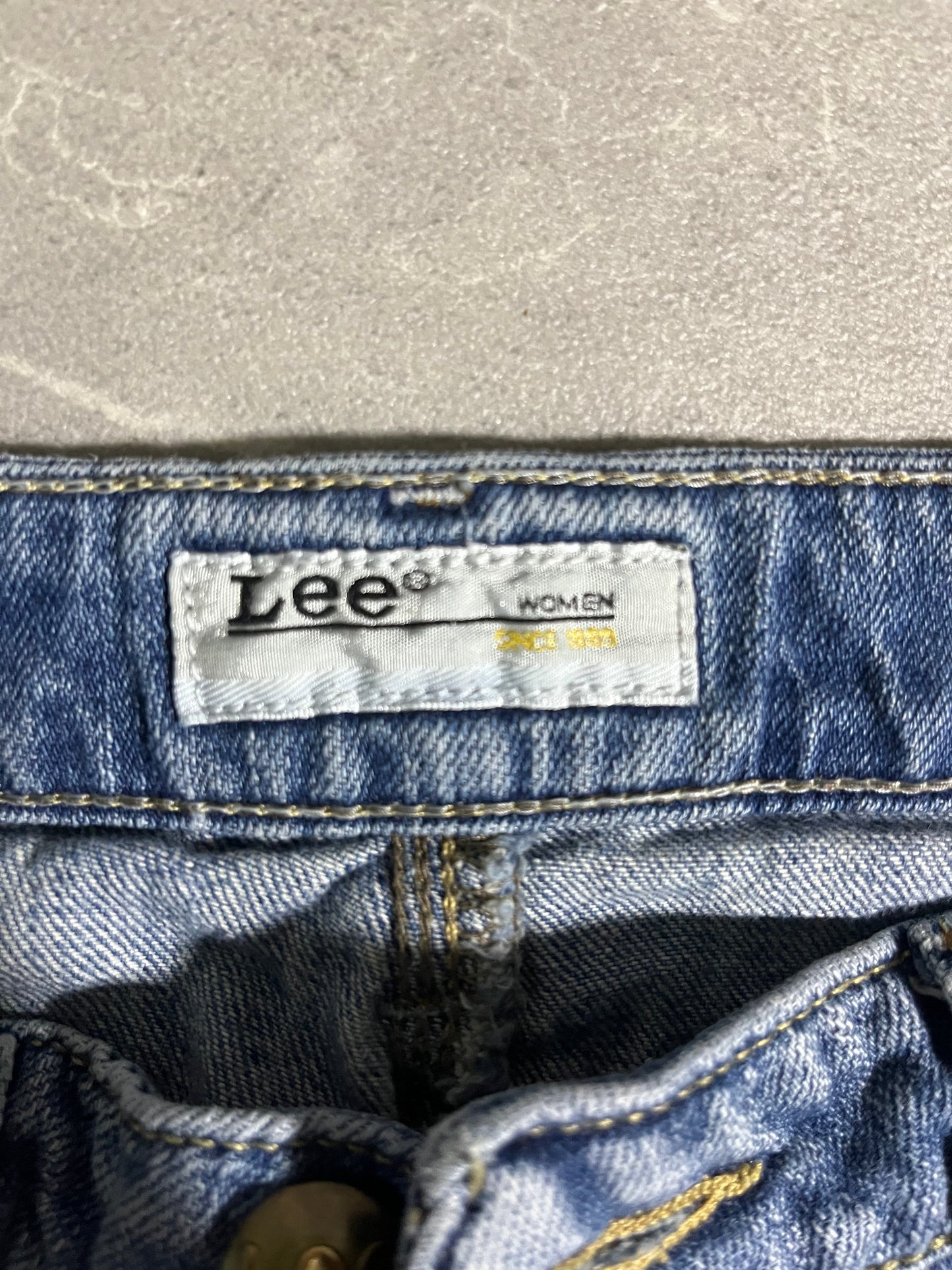 Lee Bootcut / Blue Denim / Low Waist Jeans (S)